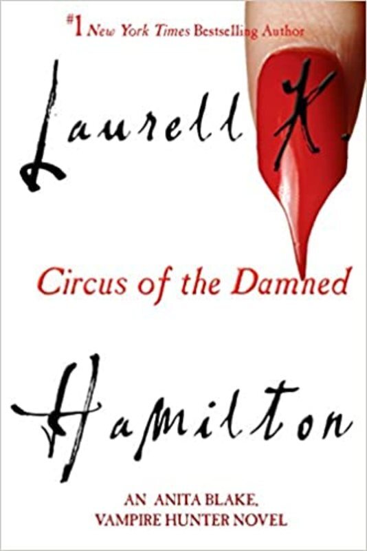 Book cover for "Circus of the Damned"