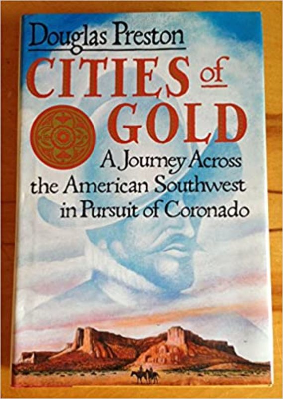 Book cover for "Cities of Gold" by Douglas Preston