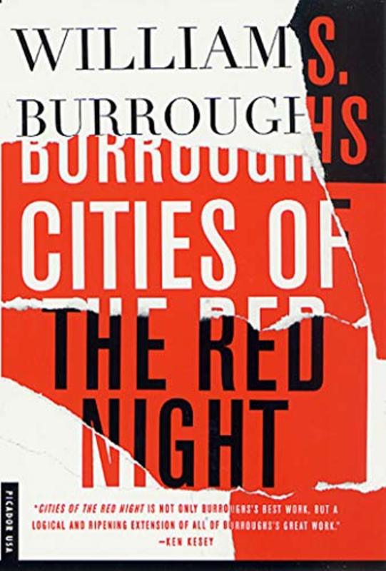 Book cover for "Cities of the Red Night" by William S Burroughs