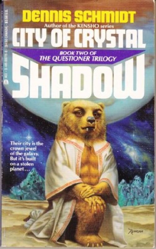 Book cover for "City Of Crystal Shadow" by Dennis Schmidt