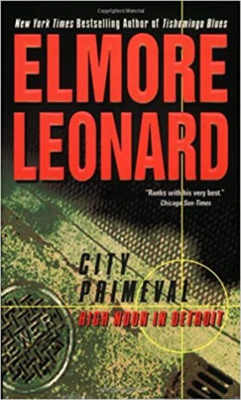 Book cover for "City Primeval" by Elmore Leonard