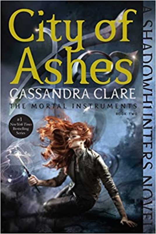 Book cover for "City of Ashes" by Cassandra Clare