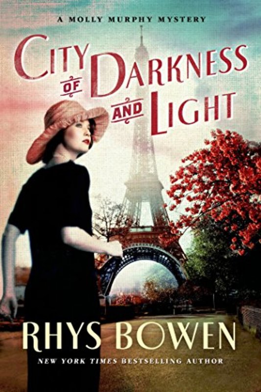 Book cover for "City of Darkness and Light" by Rhys Bowen