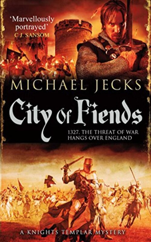 Book cover for "City of Fiends" by Michael Jecks