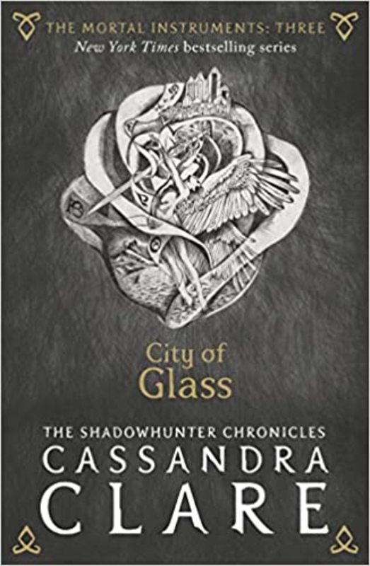 Book cover for "City of Glass" by Cassandra Clare