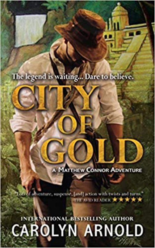 Book cover for "City of Gold" by Carolyn Arnold