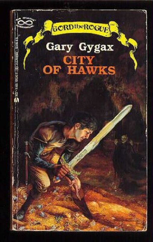 Book cover for "City of Hawks" by Gary Gygax