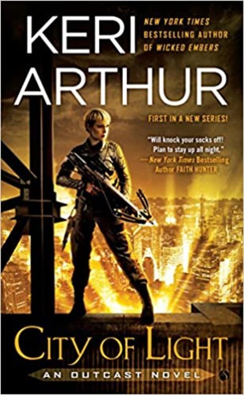 Book cover for "City of Light" by Keri Arthur