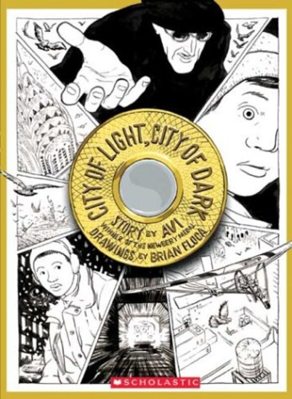 Book cover for "City of Light, City of Dark" by Avi