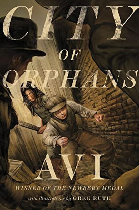 Book cover for "City of Orphans" by Avi