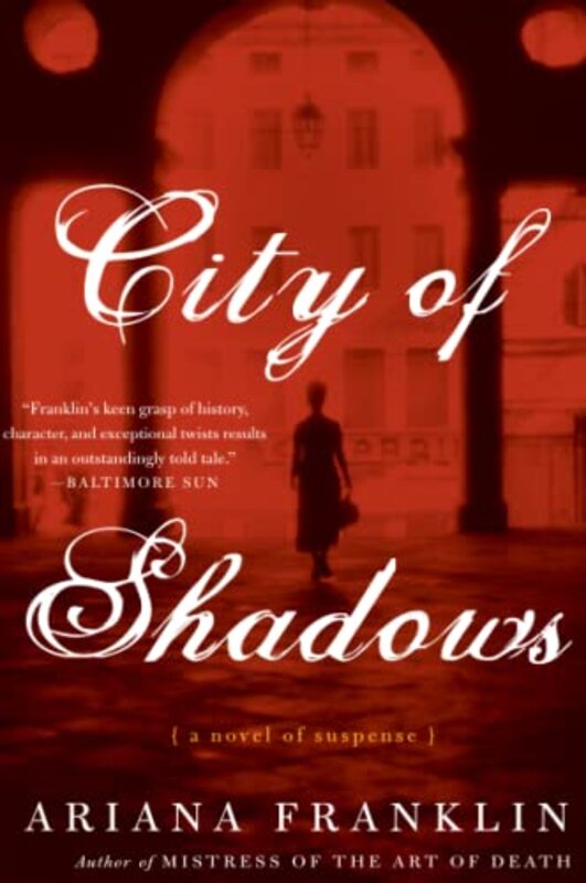 Book cover for "City of Shadows" by Ariana Franklin