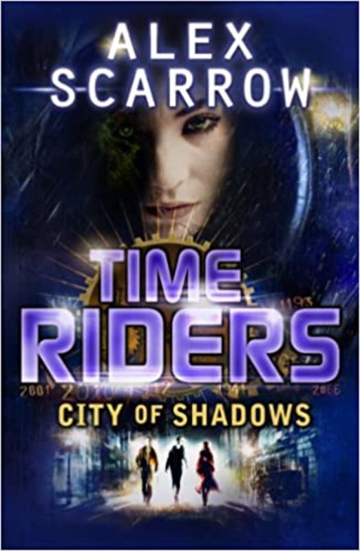 Book cover for "City of Shadows" by Alex Scarrow
