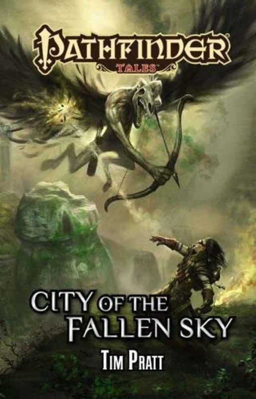 Book cover for "City of the Fallen Sky" by Tim Pratt