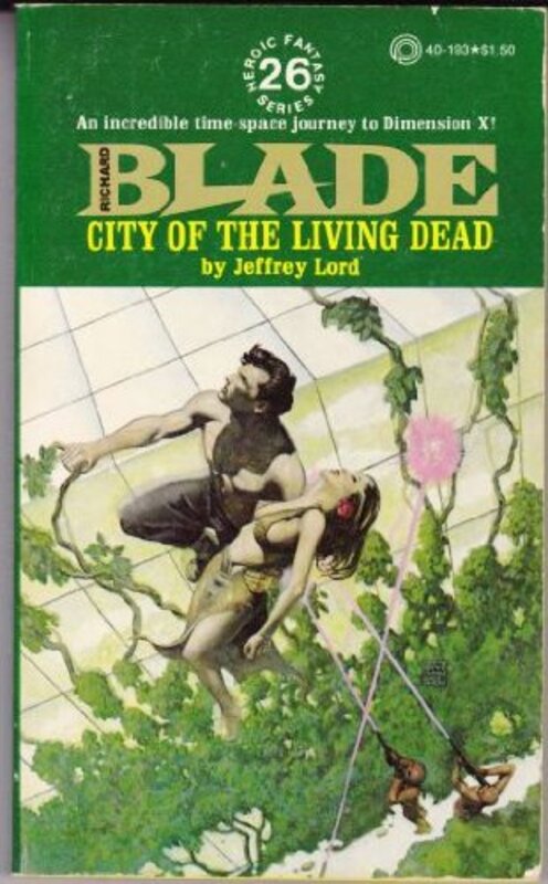 Book cover for "City of the Living Dead" by Jeffrey Lord