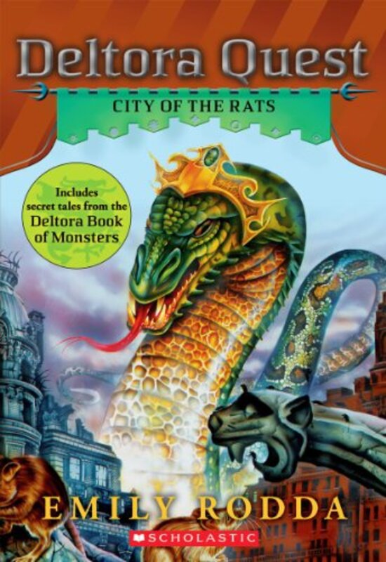 Book cover for "City of the Rats" by Emily Rodda