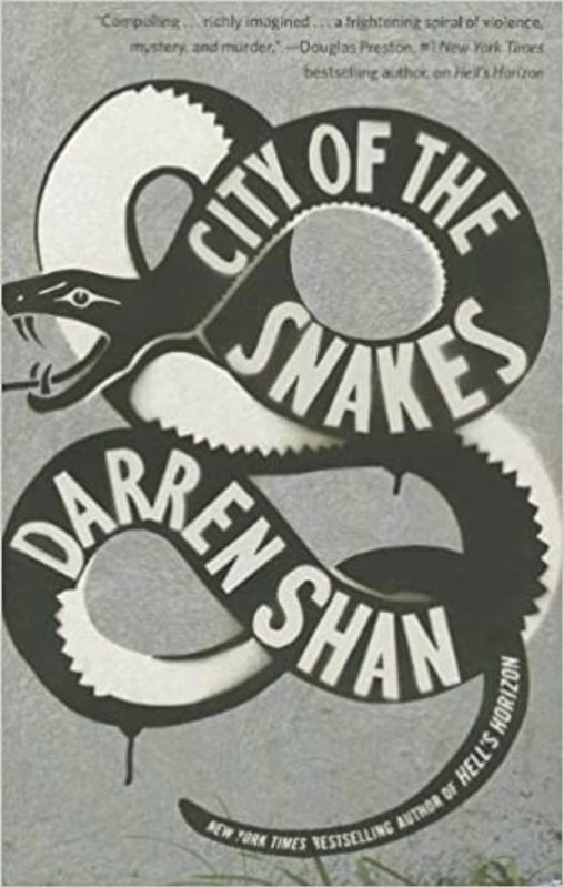 Book cover for "City of the Snakes" by Darren Shan