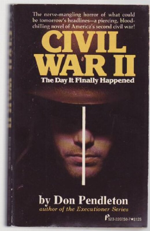 Book cover for "Civil War II" by Don Pendleton
