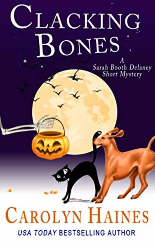Book cover for "Clacking Bones" by Carolyn Haines