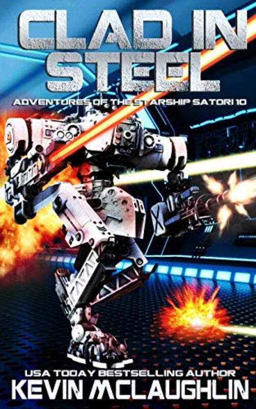 Book cover for "Clad in Steel" by Kevin McLaughlin