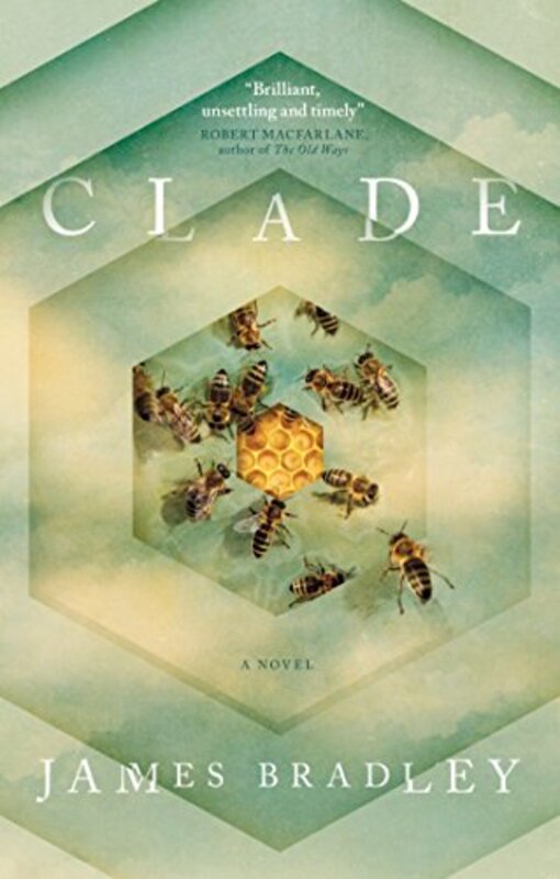 Book cover for "Clade" by James Bradley