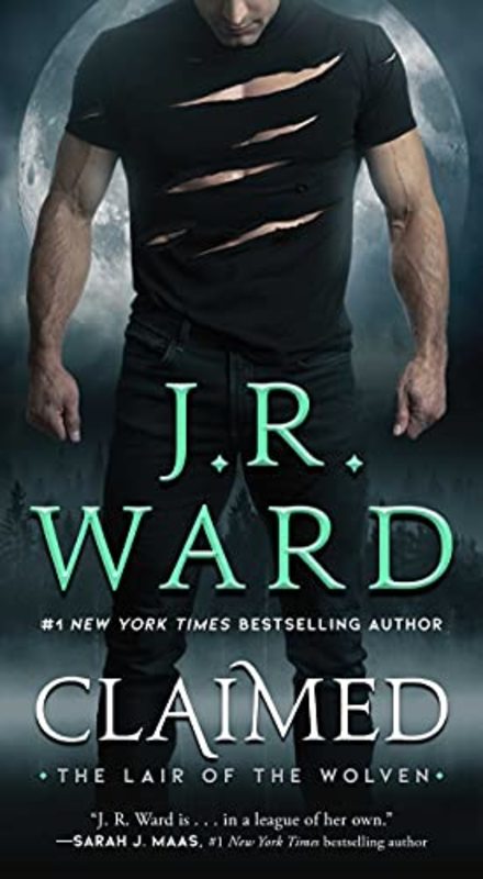 Book cover for "Claimed" by J.R. Ward