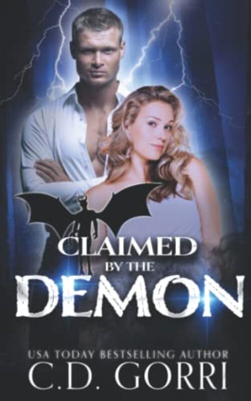 Book cover for "Claimed By The Demon" by CD Gorri