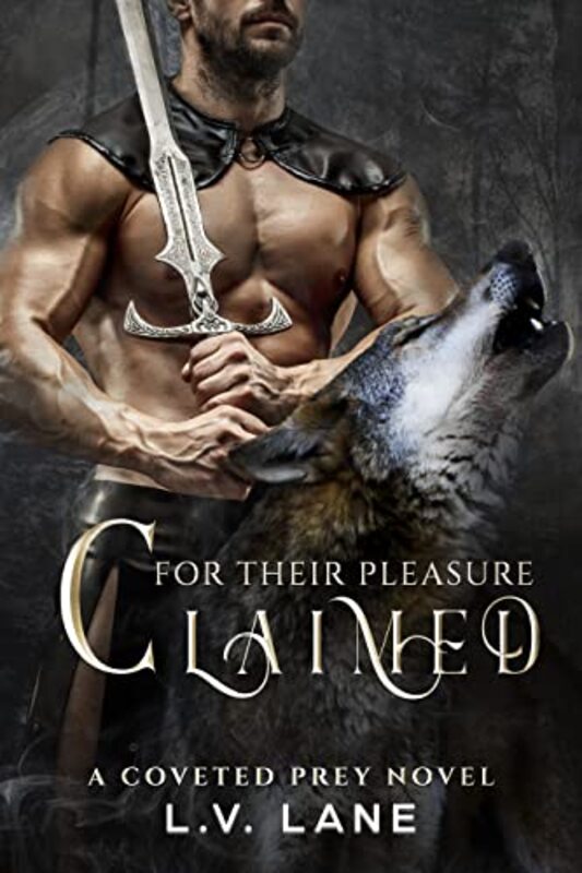 Book cover for "Claimed For Their Pleasure" by LV Lane