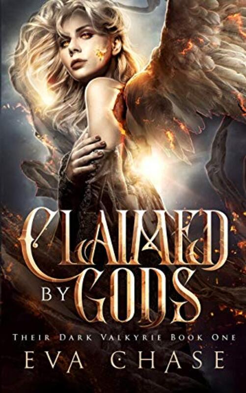 Book cover for "Claimed by Gods" by Eva Chase
