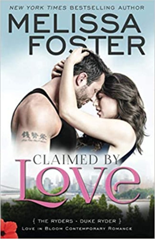 Book cover for "Claimed by Love" by Melissa Foster