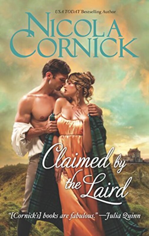Book cover for "Claimed by the Laird" by Nicola Cornick