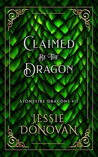 Book cover for "Claimed by the Dragon" by Jessie Donovan