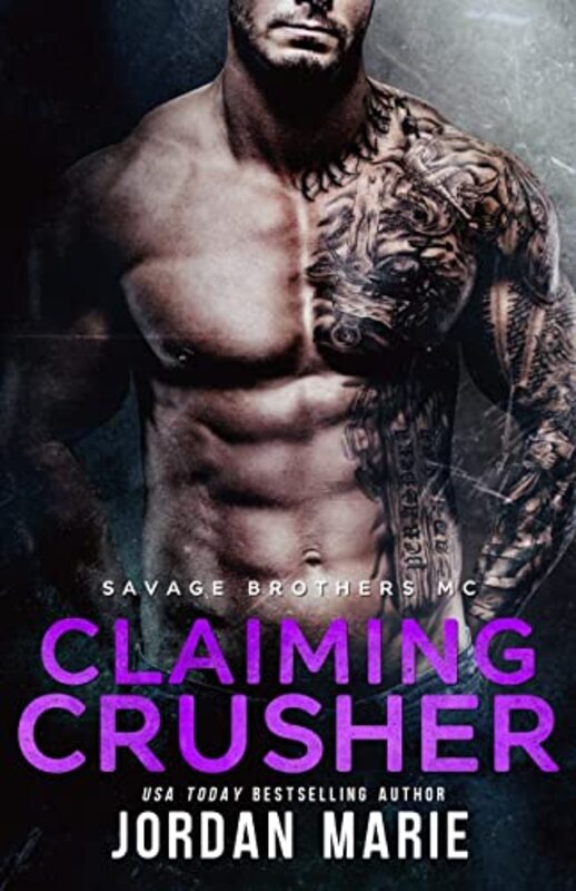 Book cover for "Claiming Crusher" by Jordan Marie