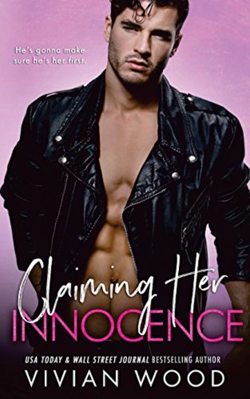 Book cover for "Claiming Her Innocence" by Vivian Wood