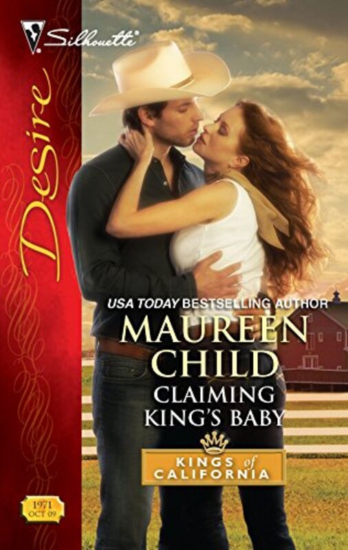 Book cover for "Claiming King's Baby" by Maureen Child