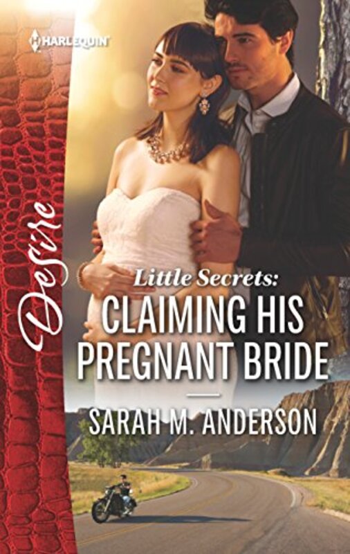 Book cover for "Claiming his Pregnant Bride" by Sarah M Anderson