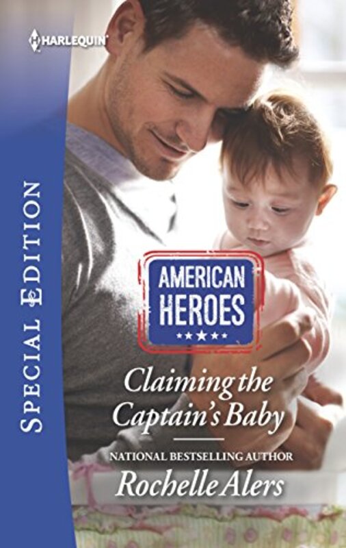 Book cover for "Claiming the Captain's Baby" by Rochelle Alers