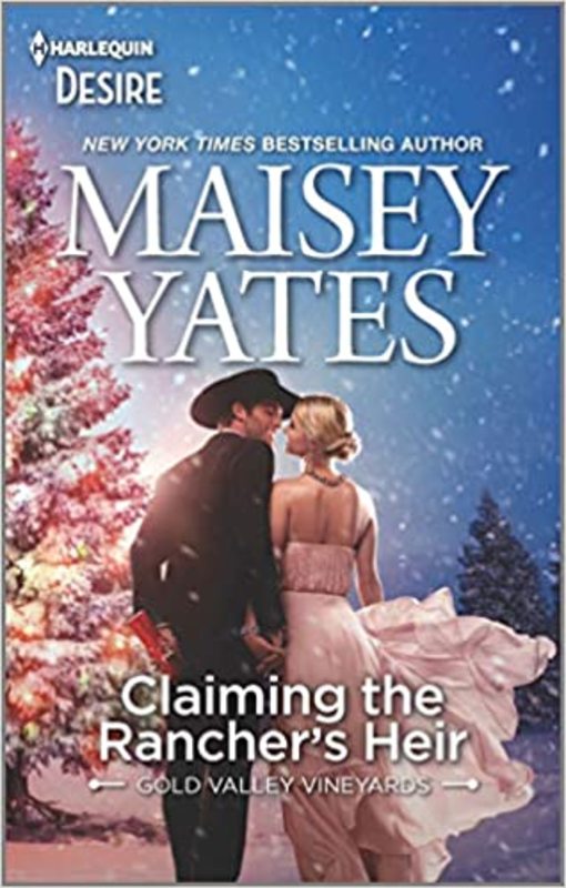 Book cover for "Claiming the Rancher's Heir" by Maisey Yates