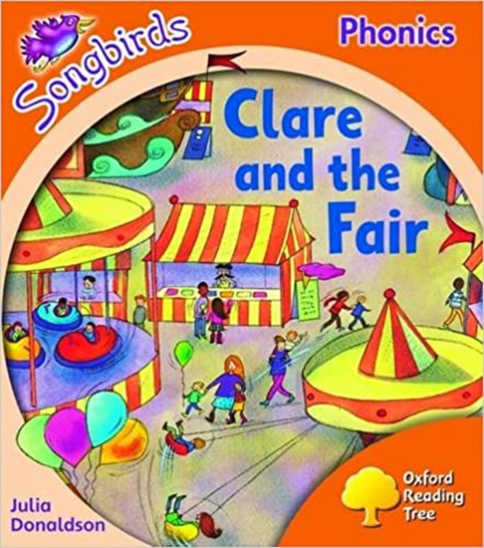 Book cover for "Clare and the Fair" by Julia Donaldson