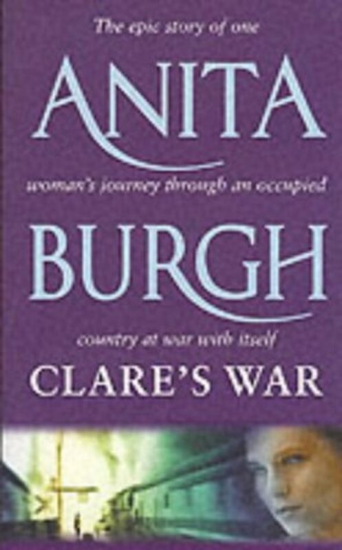 Book cover for "Clare's War" by Anita Burgh
