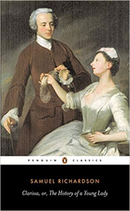 Book cover for "Clarissa" by Samuel Richardson