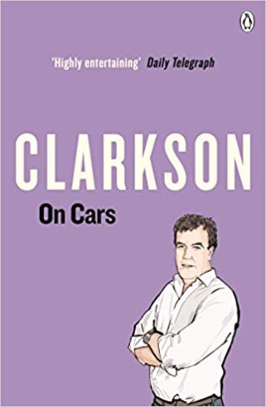 Book cover for "Clarkson on Cars"