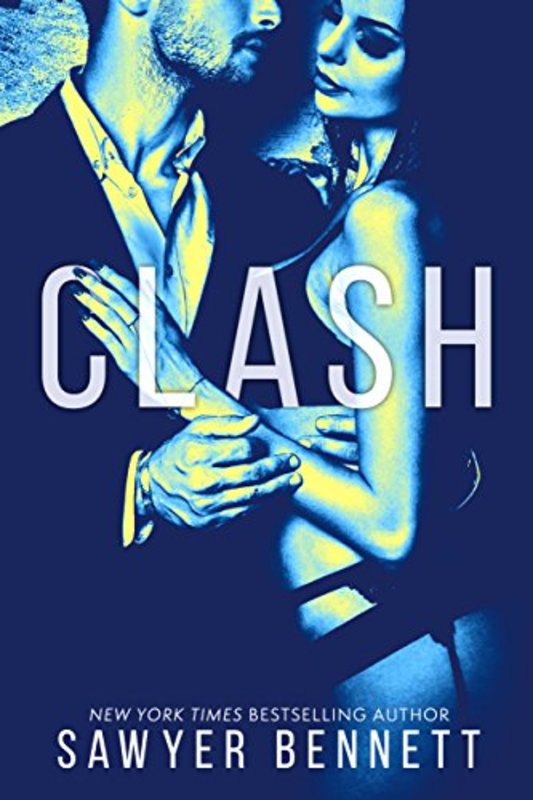 Book cover for "Clash" by Sawyer Bennett
