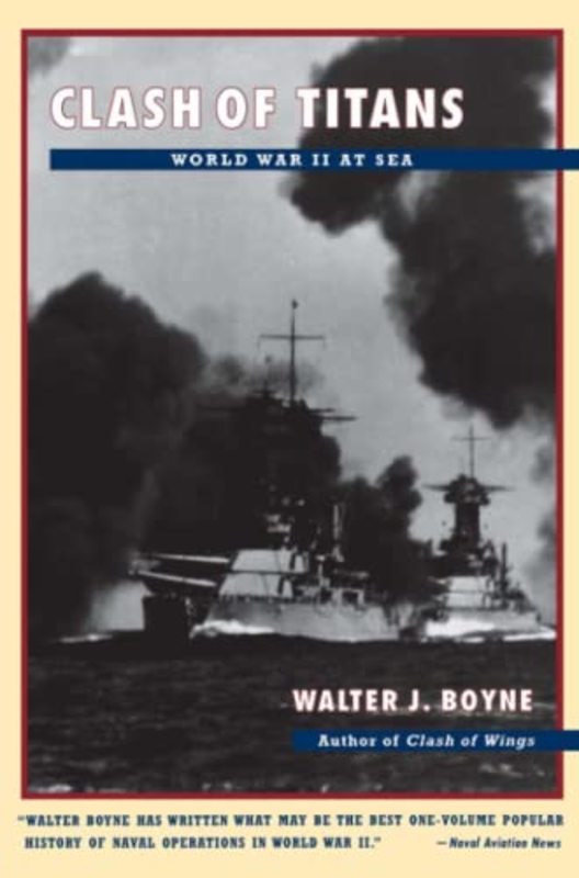 Book cover for "Clash of Titans" by Walter J Boyne