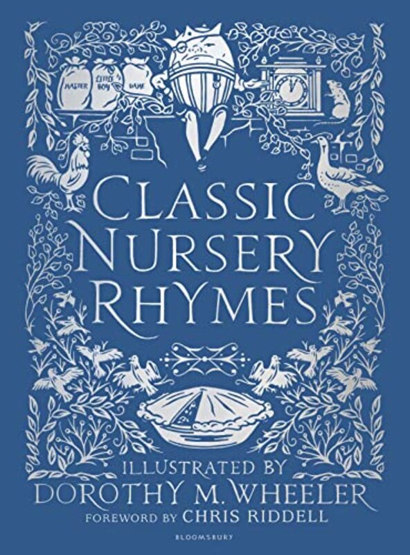 Book cover for "Classic Nursery Rhymes" by Chris Riddell