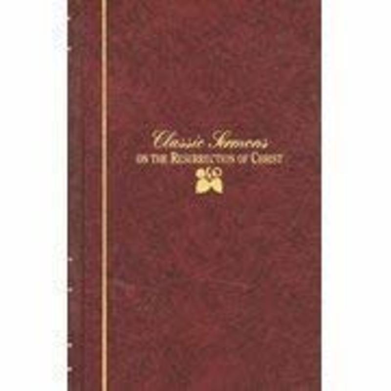 Book cover for "Classic Sermons On The Ressurrection Of Christ" by Warren W Wiersbe