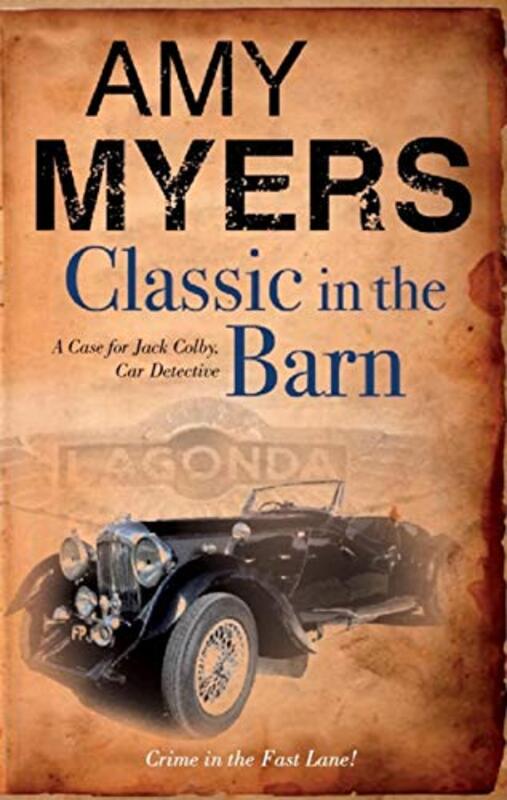 Book cover for "Classic in the Barn" by Amy Myers