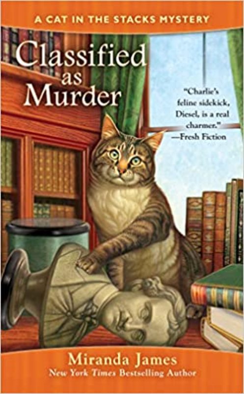 Book cover for "Classified as Murder" by Miranda James