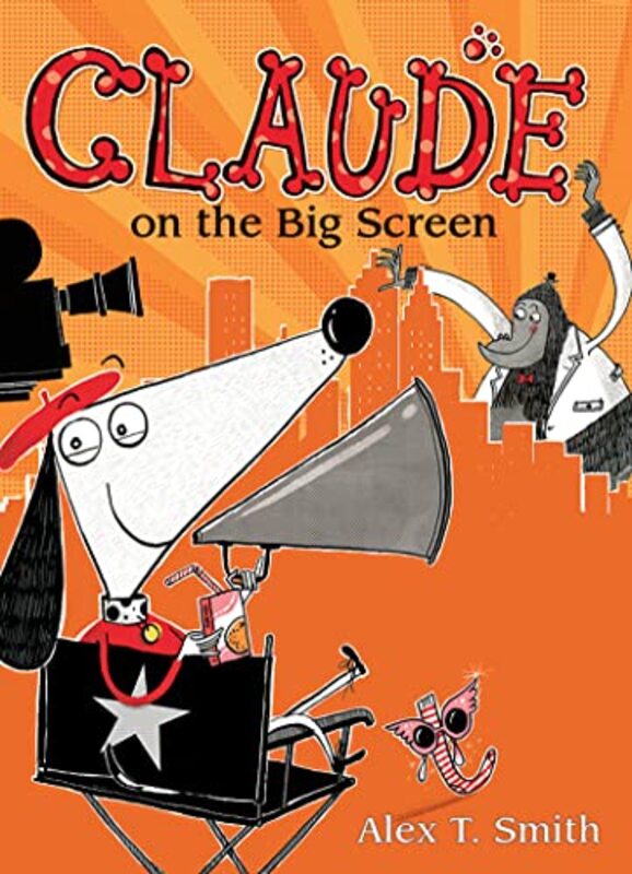 Book cover for "Claude on the Big Screen" by Alex T Smith