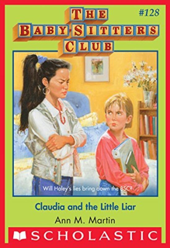 Book cover for "Claudia and the Little Liar" by Ann M. Martin