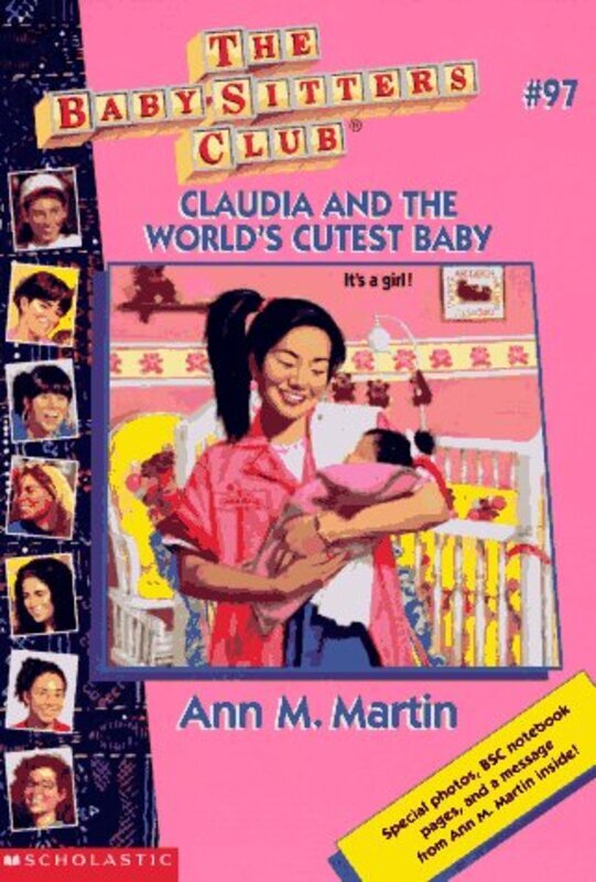 Book cover for "Claudia and the World's Cutest Baby" by Ann M Martin